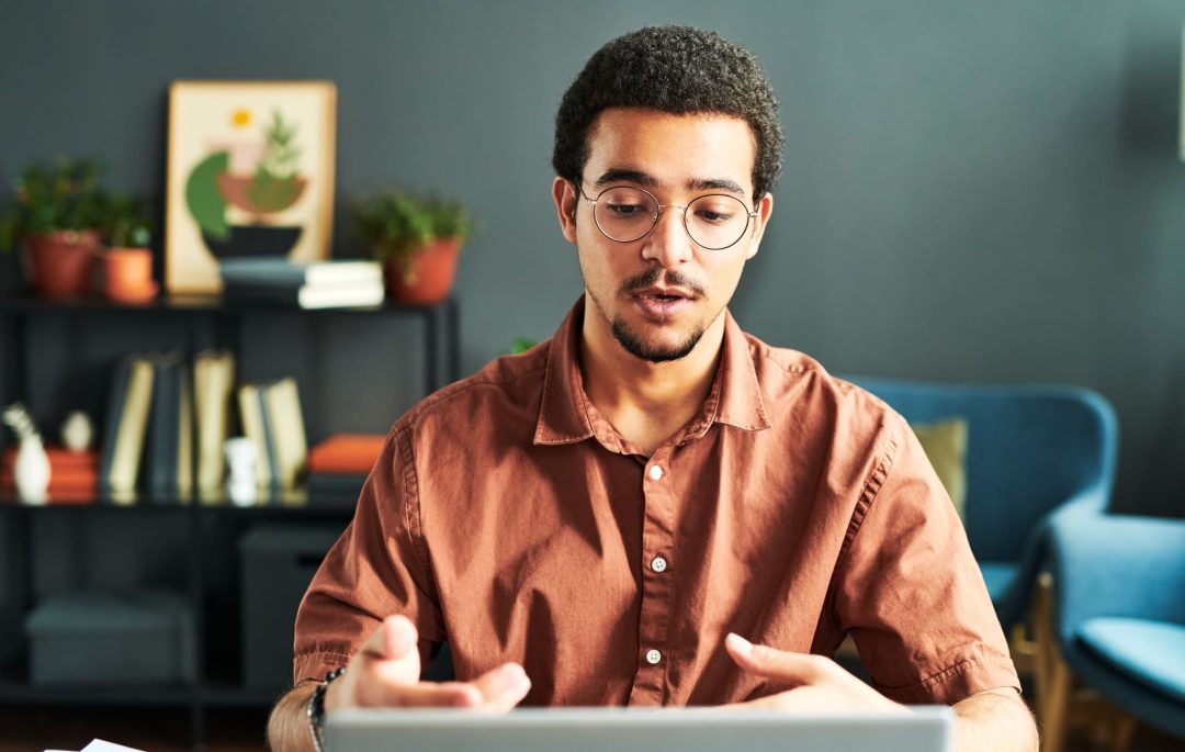 young businessman or online student communicating with online audience 1 min e1751996038271