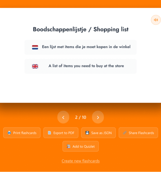 Learn flashcards 555x592